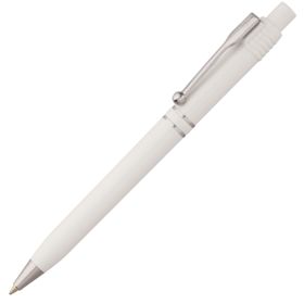 Ручка шариковая Raja Chrome, белая (P2831.60)