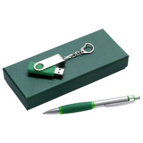 Набор Notes: ручка и флешка 8 Гб, зеленый (P3135.90)