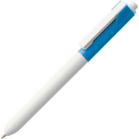 Ручка шариковая Hint Special, белая с голубым (P3318.44)