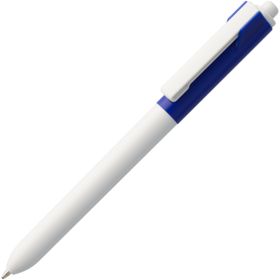 Ручка шариковая Hint Special, белая с синим (P3318.64)