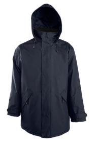 Куртка на стеганой подкладке River, темно-синяя (P5568.40)
