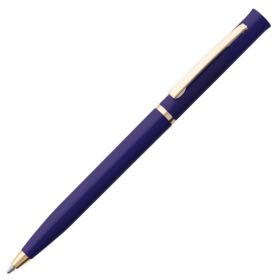 Ручка шариковая Euro Gold, синяя (P4475.40)