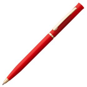 Ручка шариковая Euro Gold, красная (P4475.50)