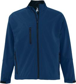 Куртка мужская на молнии Relax 340, темно-синяя (P4367.40)