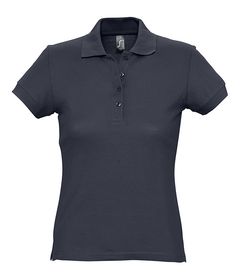 Рубашка поло женская Passion 170, темно-синяя (navy) (P4798.40)