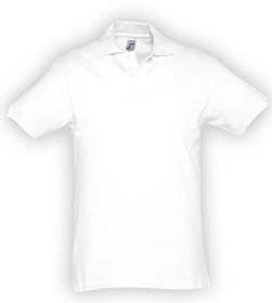 Рубашка поло мужская Spirit 240, белая (P5423.60)