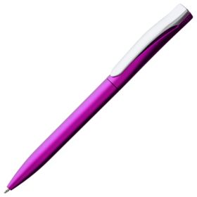 Ручка шариковая Pin Silver, розовый металлик (P5521.15)