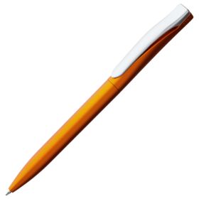 Ручка шариковая Pin Silver, оранжевый металлик (P5521.20)