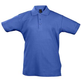 P5565.44 - Рубашка поло детская Summer II Kids 170, ярко-синяя