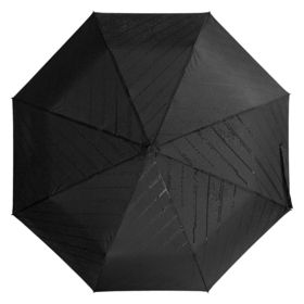 Складной зонт Magic с проявляющимся рисунком, черный (P5660.30)