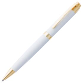 Ручка шариковая Razzo Gold, белая (P5727.60)