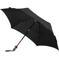 Зонт складной TS220 с безопасным механизмом, черный (P5798.30)