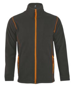 P5849.12 - Куртка мужская Nova Men 200, темно-серая с оранжевым