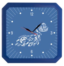Часы настенные «Квадро», синие (P5969.40)