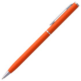 Ручка шариковая Hotel Chrome, ver.2, матовая оранжевая (P7078.20)