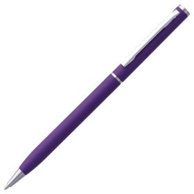 Ручка шариковая Hotel Chrome, ver.2, матовая фиолетовая (P7078.70)