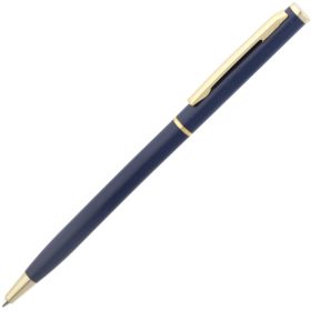 Ручка шариковая Hotel Gold, ver.2, матовая синяя (P7079.40)
