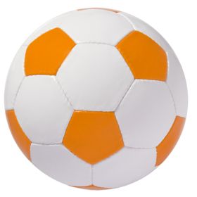Мяч футбольный Street, бело-оранжевый (P6111.20)