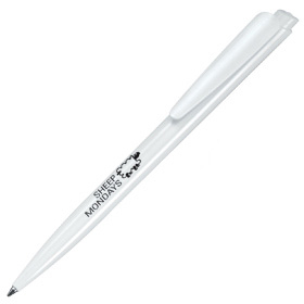 Ручка шариковая Senator Dart Polished, белая (P6308.60)