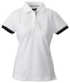 Рубашка поло женская Antreville, белая (P6552.60)