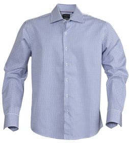 Рубашка мужская в клетку Tribeca, синяя (P6563.44)
