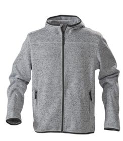 P6571.11 - Куртка флисовая мужская Richmond, серый меланж