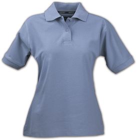 Рубашка поло женская Semora, голубая (P6574.14)