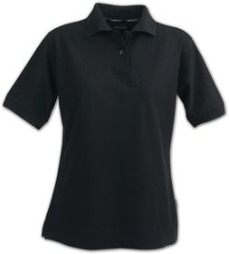 Рубашка поло женская Semora, черная (P6574.30)