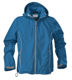 P6575.44 - Куртка софтшелл мужская Skyrunning, синяя (морская волна)