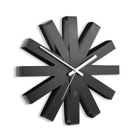 Часы настенные Ribbon, черныe (P7009.30)