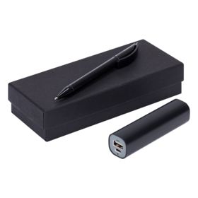 Набор Couple: аккумулятор и ручка, черный (P7200.30)