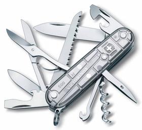 Офицерский нож Huntsman 91, прозрачный серебристый (P7727.15)