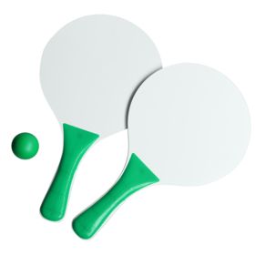 Набор для игры в пляжный теннис Cupsol, зеленый (PMKT4578grn)