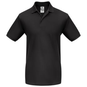 Рубашка поло Heavymill черная (PPU422002)