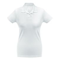 Рубашка поло женская ID.001 белая (PPWI11001)